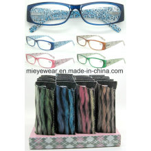 Lunettes de lecture en plastique pour dames (MRP21679)